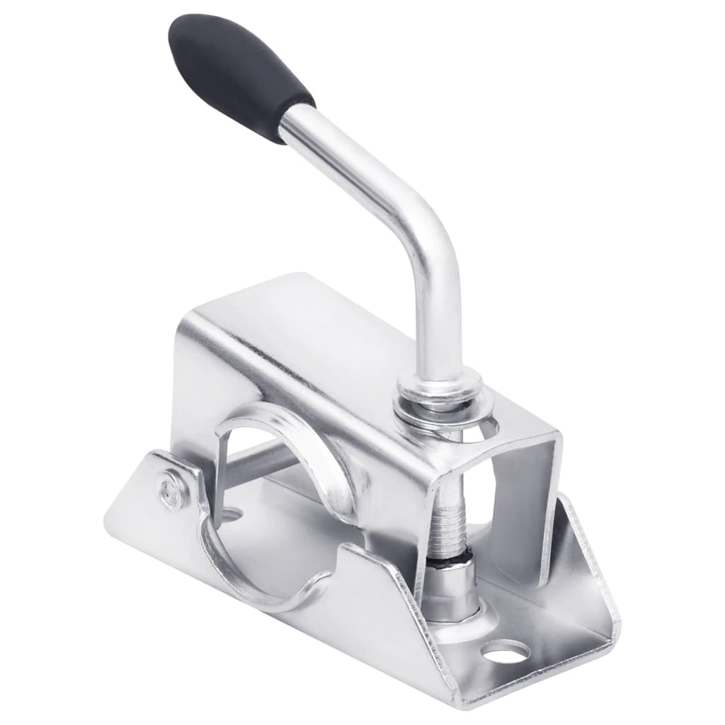 vidaXL Braçadeira de roda jóquei 13,5x6,5x14 cm aço galvanizado